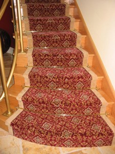 Custom Carpet Runners & stair rods