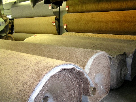 in stock rolls of carpets